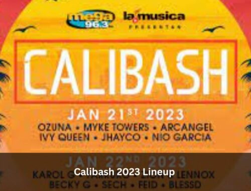 Calibash 2023 Lineup