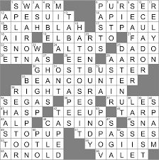 One Who's Hardly Saintly Crossword Clue 